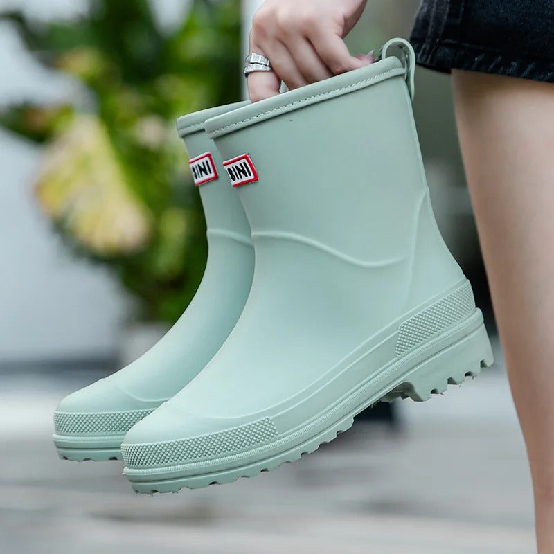 Rainora | Waterdichte regenlaarzen voor dames met antislipzool, duurzaam rubber voor buitengebruik