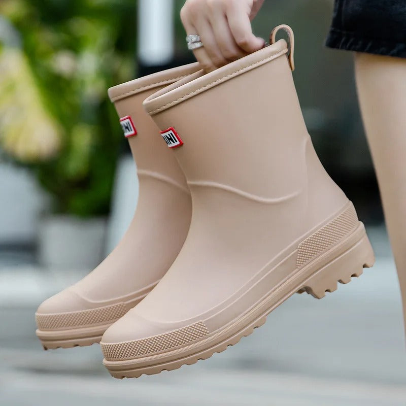 Rainora | Waterdichte regenlaarzen voor dames met antislipzool, duurzaam rubber voor buitengebruik