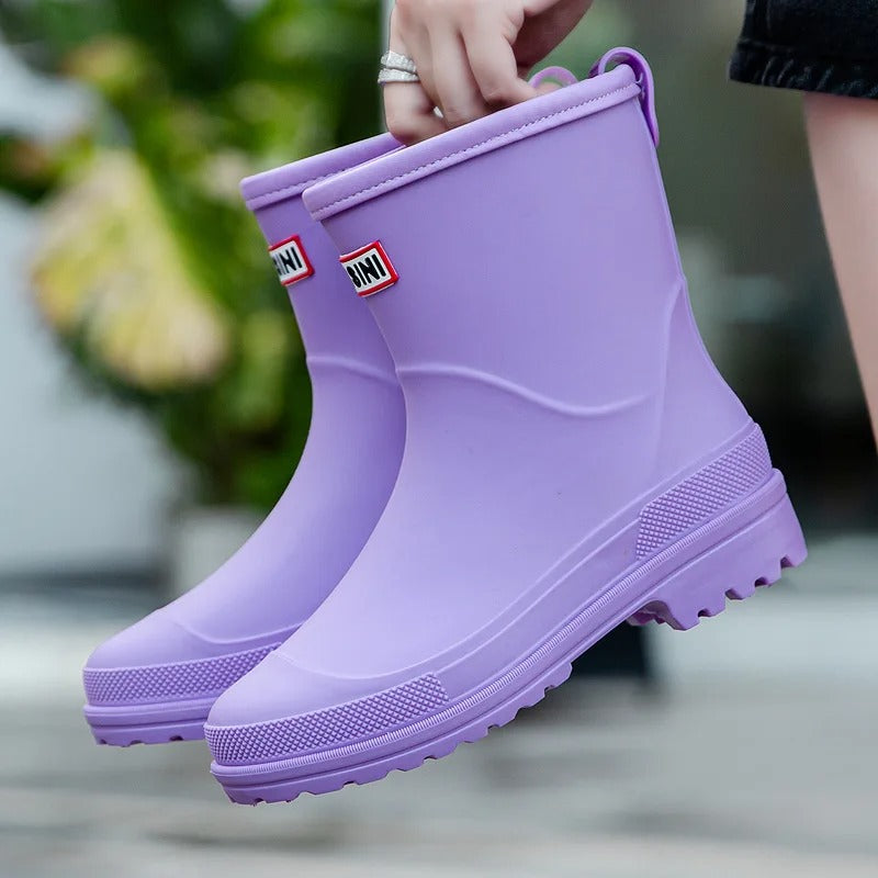 Rainora | Waterdichte regenlaarzen voor dames met antislipzool, duurzaam rubber voor buitengebruik