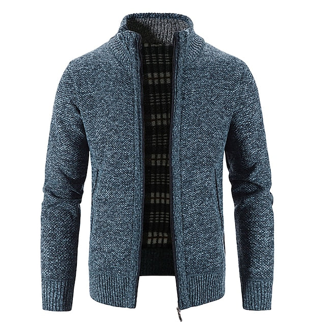 Brendir | Trui met rits voor heren - Stijlvolle trui met halve rits, casual Slim Fit
