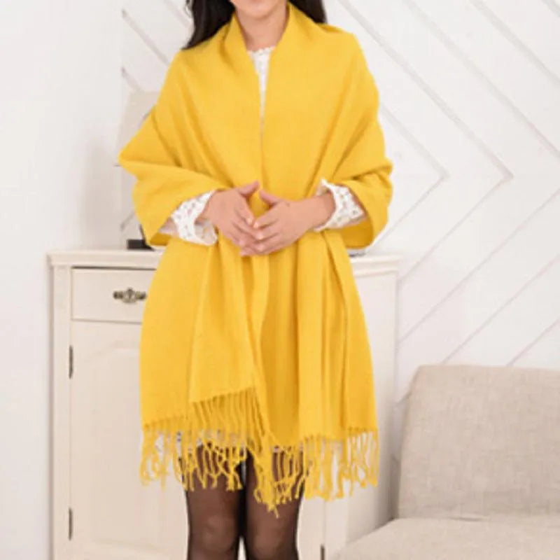 Velvique | Premium Kasjmier Sjaal - Ultra-Zachte Thermische Sjaal voor Vrouwen, Elegant Winter Accessoire