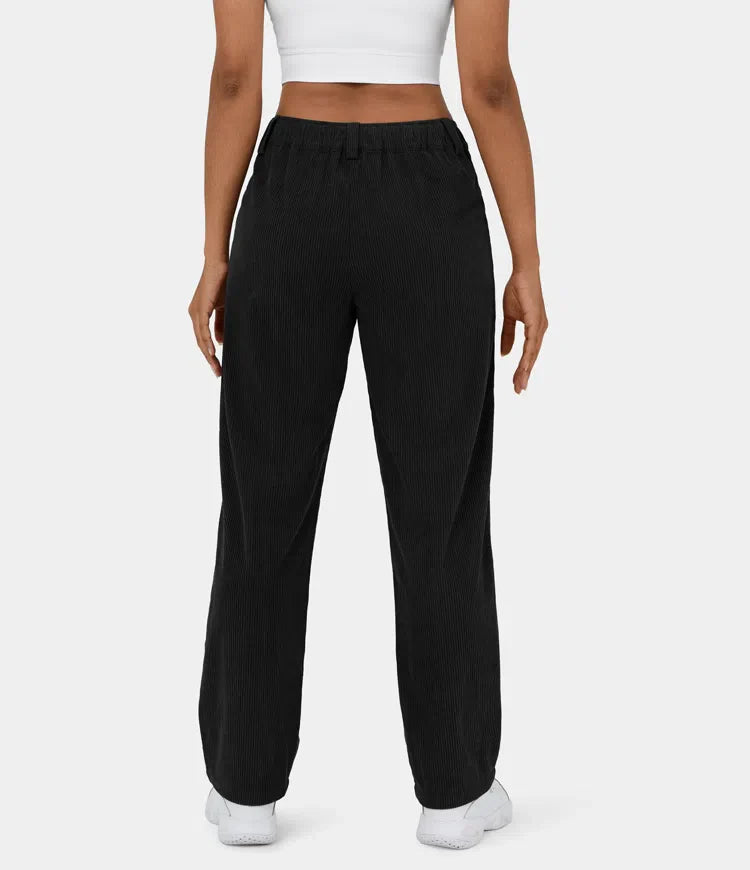Judita | Corduroy broek met hoge taille voor dames - comfortabel, stijlvol en veelzijdig